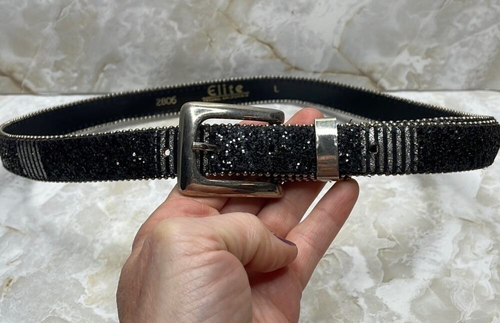 Vintage Elite Accessories Glam McBling Belt